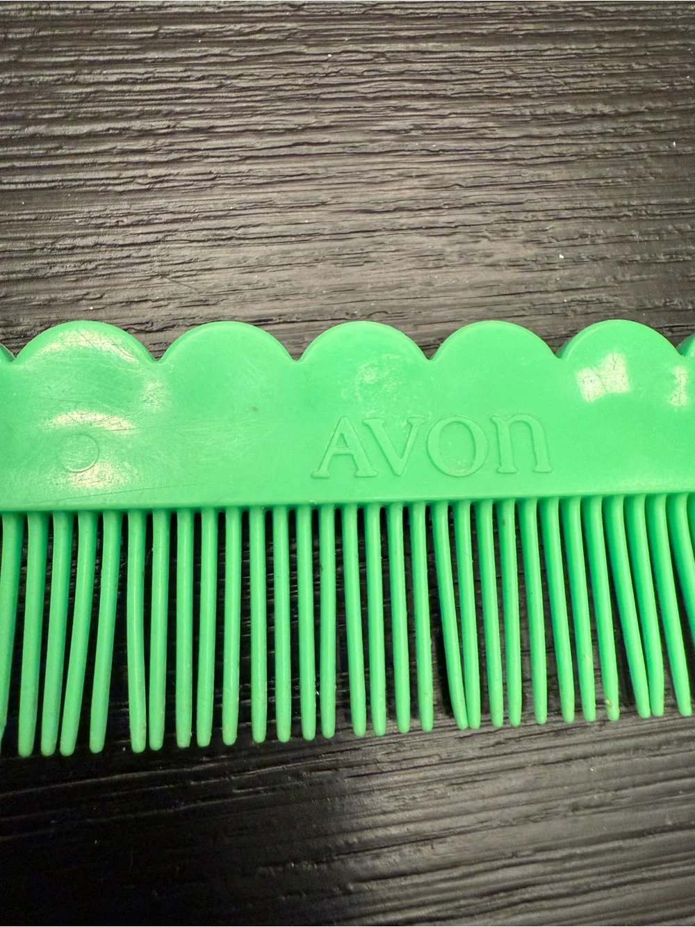 Vintage AVON Curly Caterpillar Novelty Children's Comb Hairbrush